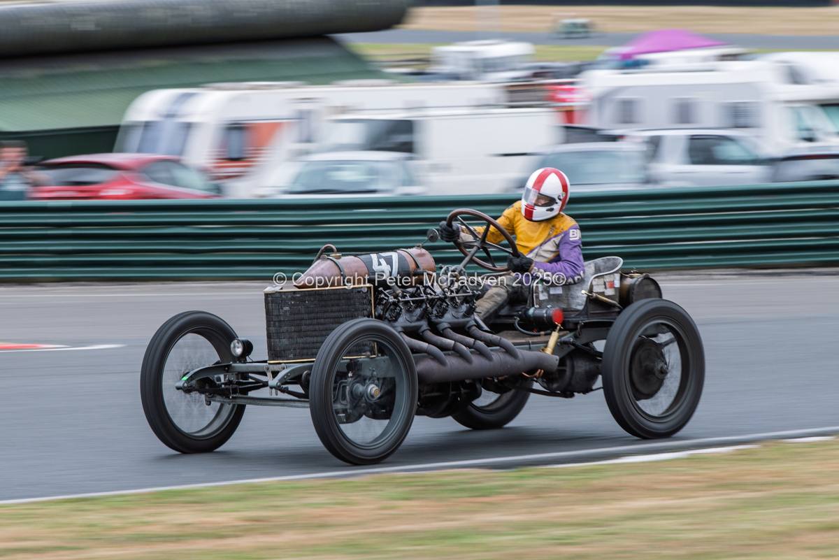 Mallory Park - Mark Walker's first time out with the Darracq 200hp since Goodwood