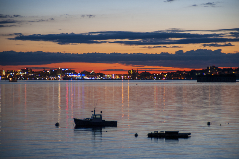 Portland ME from Peaks Island.jpg :: Portland ME from Peaks Island