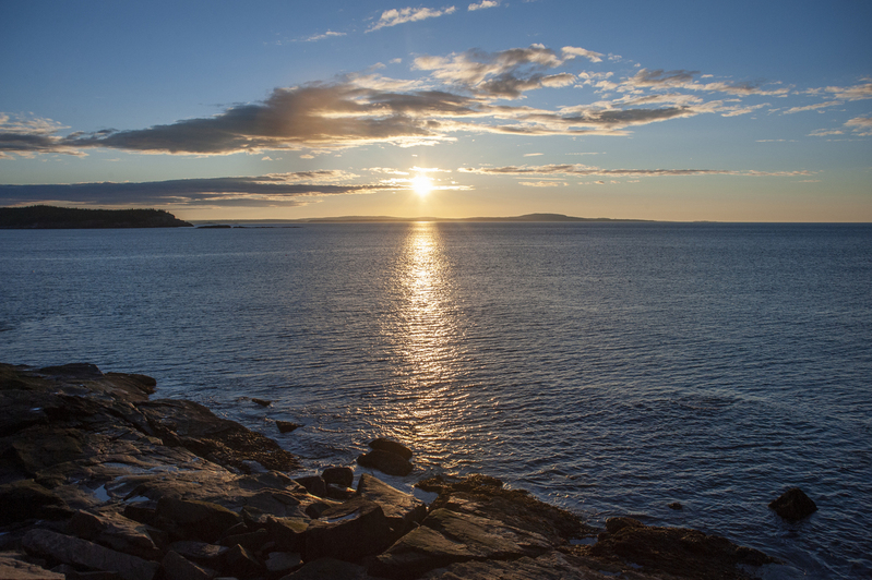 Bar Harbor sunset.jpg :: Bar Harbor sunset
