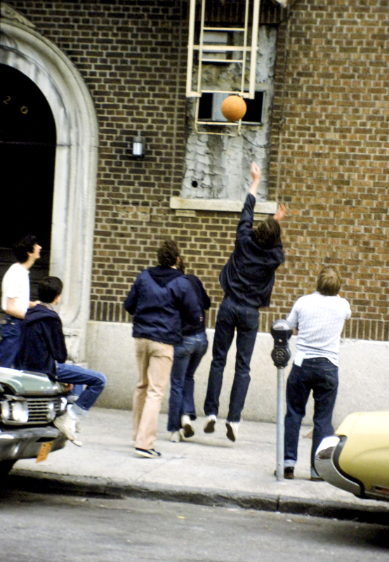 Basketball bronx style.jpg :: Street basketball, circa 1973