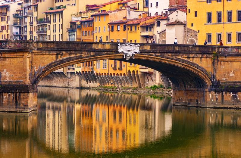 Bridge over the Arno river.jpg :: Bridge over the Arno river