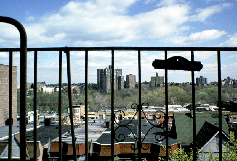 Bronx Park from Norwood heights.jpg :: Bronx Park from Norwood heights circa 1973