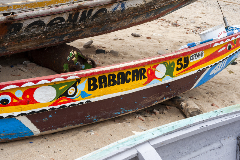 Dakar Rowboat.jpg :: Rowboat, Ile de La Goree