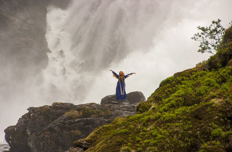 Dancing Waterfall Woman Flam.jpg :: Dancing Waterfall Woman Flam