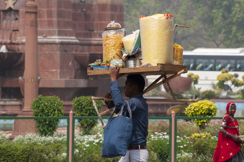 Delhi Street Scene 2.jpg :: Delhi Street Scene