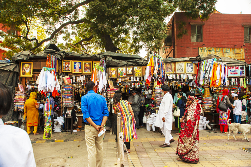 Delhi Street Scene 3.jpg :: Delhi Street Scene