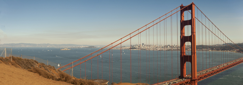 Golden Gate Bridge pano 01.jpg :: Golden Gate Bridge pano 01