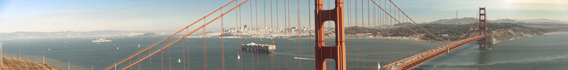 Golden Gate Bridge pano 03.jpg :: Golden Gate Bridge pano 03