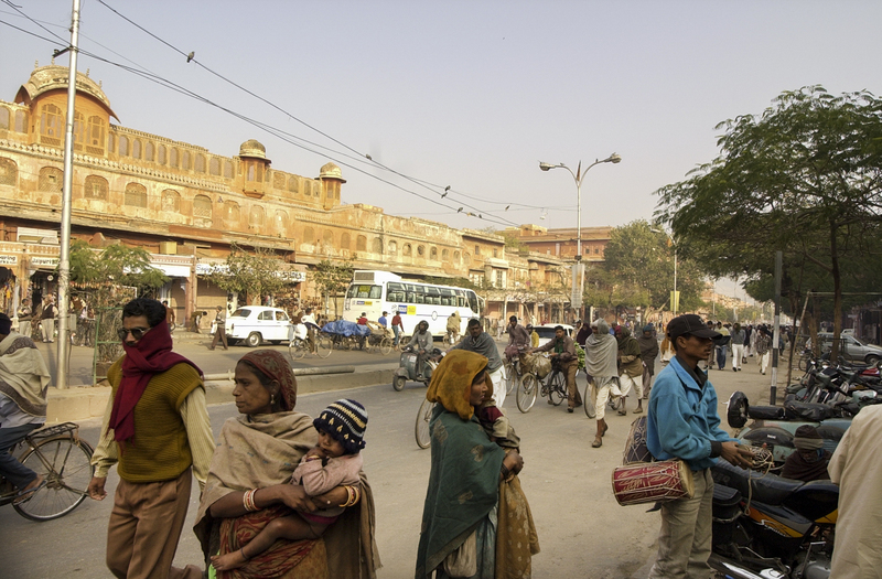 Jaipur Street Scene - 1.jpg :: Jaipur Street Scene