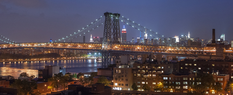 Manhattan and the Williamsburg Bridge.jpg :: Manhattan and the Williamsburg Bridge