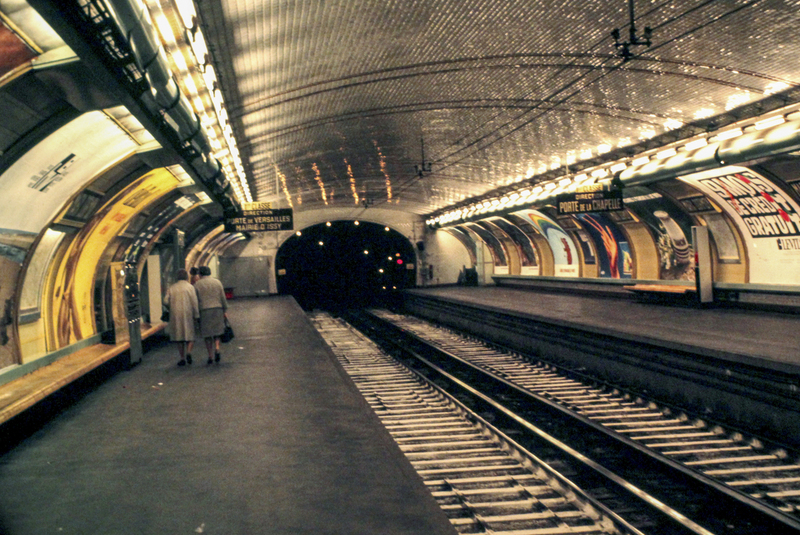 Metro Marx Dormoy.jpg :: Metro Marx Dormoy cicra 1973