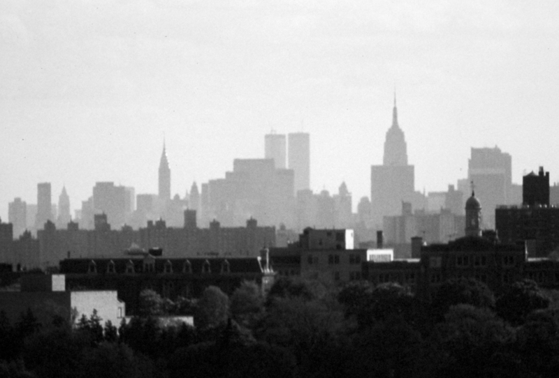 NYC Skyline from the Bronx.jpg :: NYC Skyline from the Bronx cicra 1973