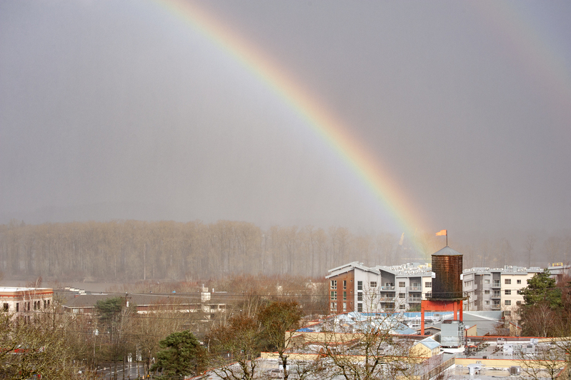 Portland rainbow.jpg :: Portland rainbow