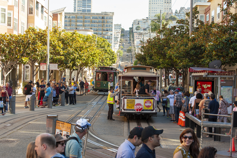 SFO Cable Cars.jpg :: SFO Cable Cars