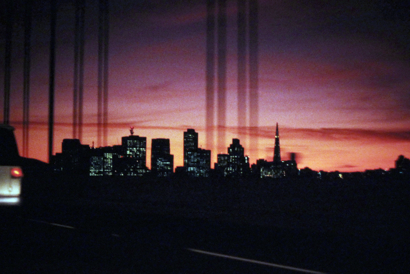 San Francisco at sunset 1981.jpg :: San Francisco at sunset 1981