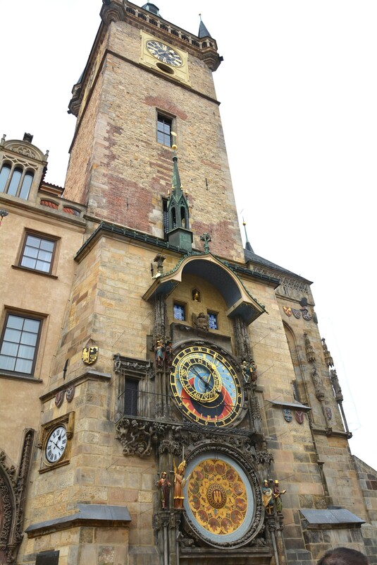 Prague Astronomical clock on Old Town Hall 1.jpg