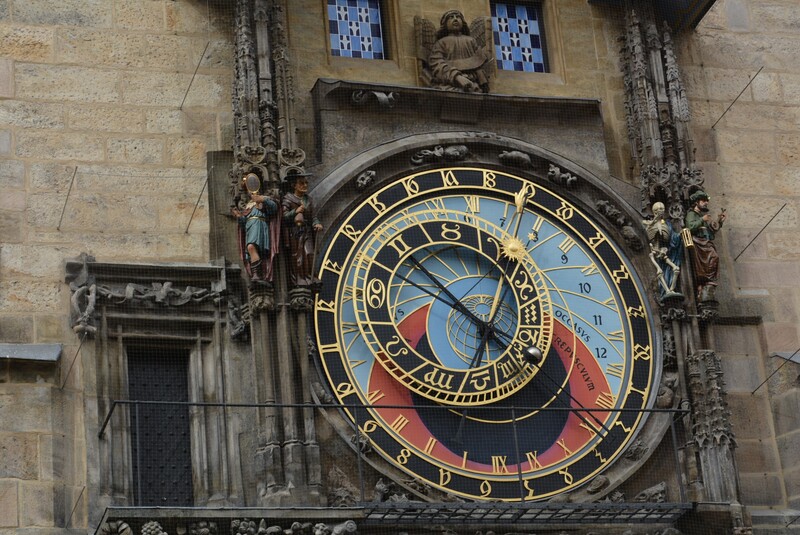 Prague Astronomical clock on Old Town Hall 2.jpg
