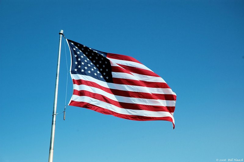 86_DSC_2373 US Flag 031306.jpg :: The American flag is a symbol known around the world - for freedom.