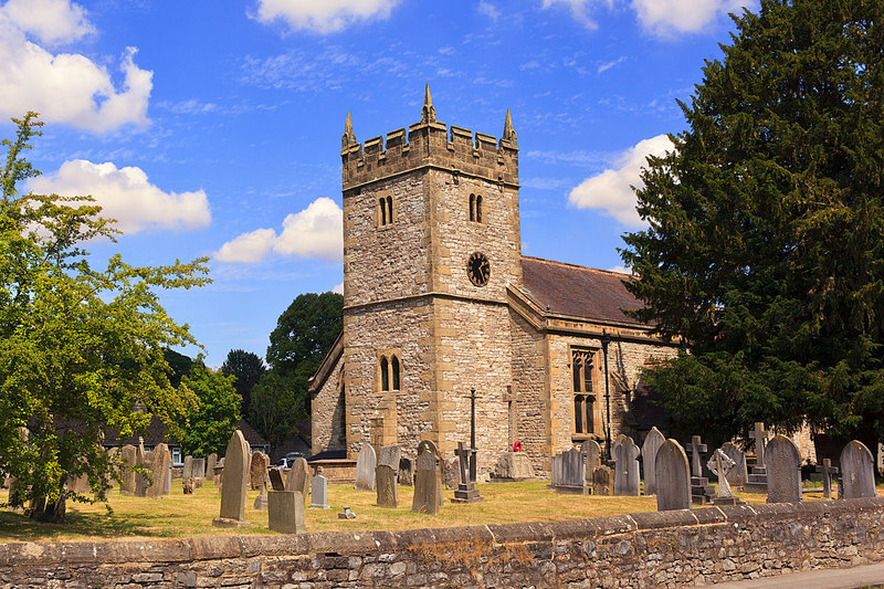 AFD_1818.jpg :: Holy Trinity Church at Ashford in the Water Derbyshire UK