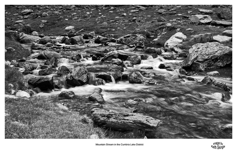 Cumbria_3196(1).jpg :: Fast water flowing through the Honister Pass in The Lake District of Cumbria