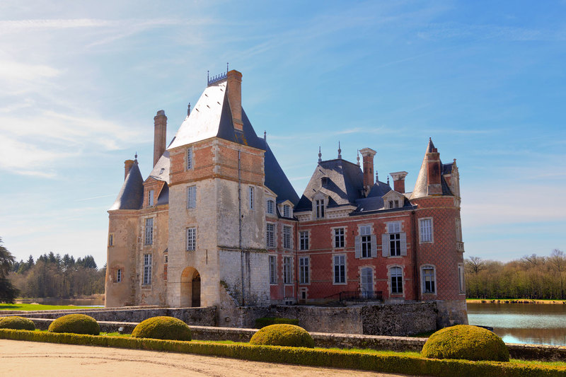 FRA_9834.jpg :: Château de La Bussiére (The Fisherman's Castle) in the Loire Valley, France