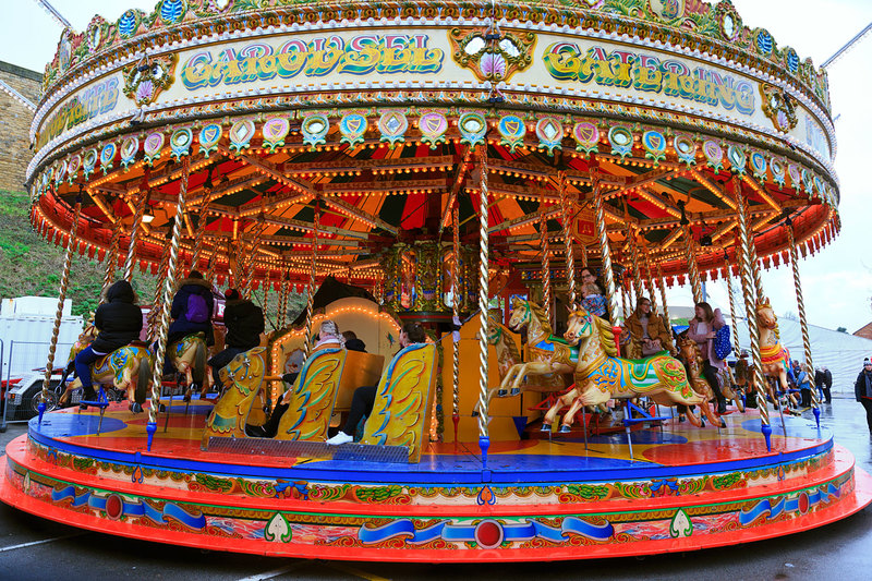 LCM_020(1).jpg :: Carousel Ride at the Lincoln Christmas Market Lincolnshire UK