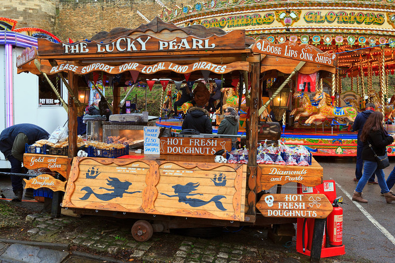 LCM_025(1).jpg :: Food Stall at the Lincoln Christmas Market Lincolnshire UK