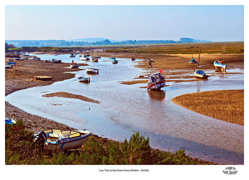 Low-Tide-Burnham.jpg :: Low Tide at Burnham-Overy-Staithe Norfolk