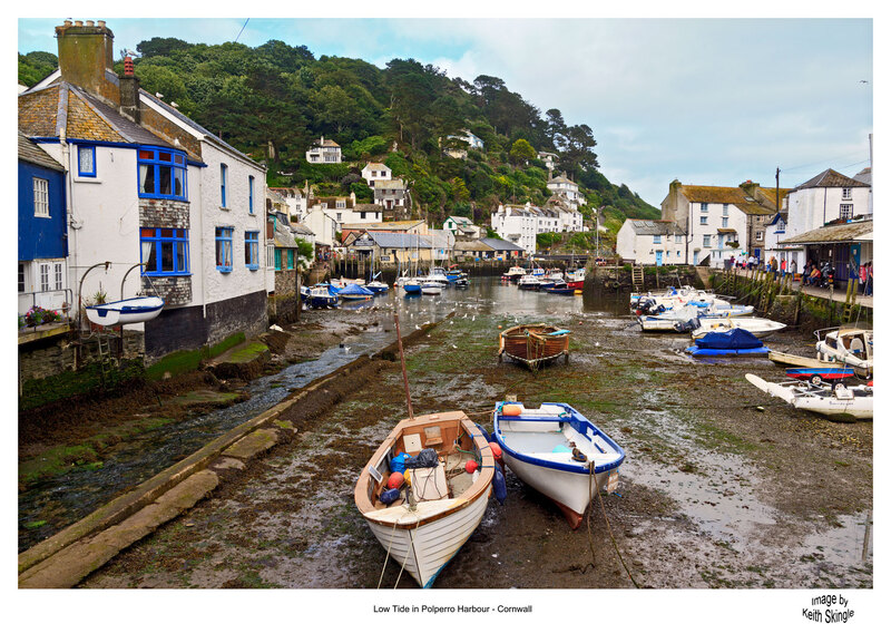 Low-Tide-Polperro-.jpg :: Polperro Harbour, Cornwall