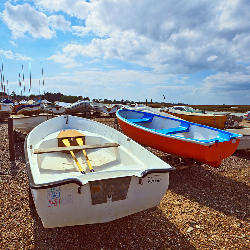 NBS_0081.jpg :: Boats on the Beach at Brancaster Staithe, Norfolk