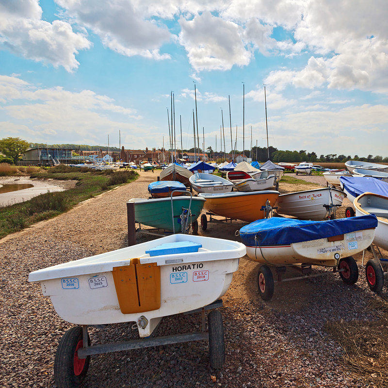 NBS_0091.jpg :: Boats on the Beach at Brancaster Staithe, Norfolk
