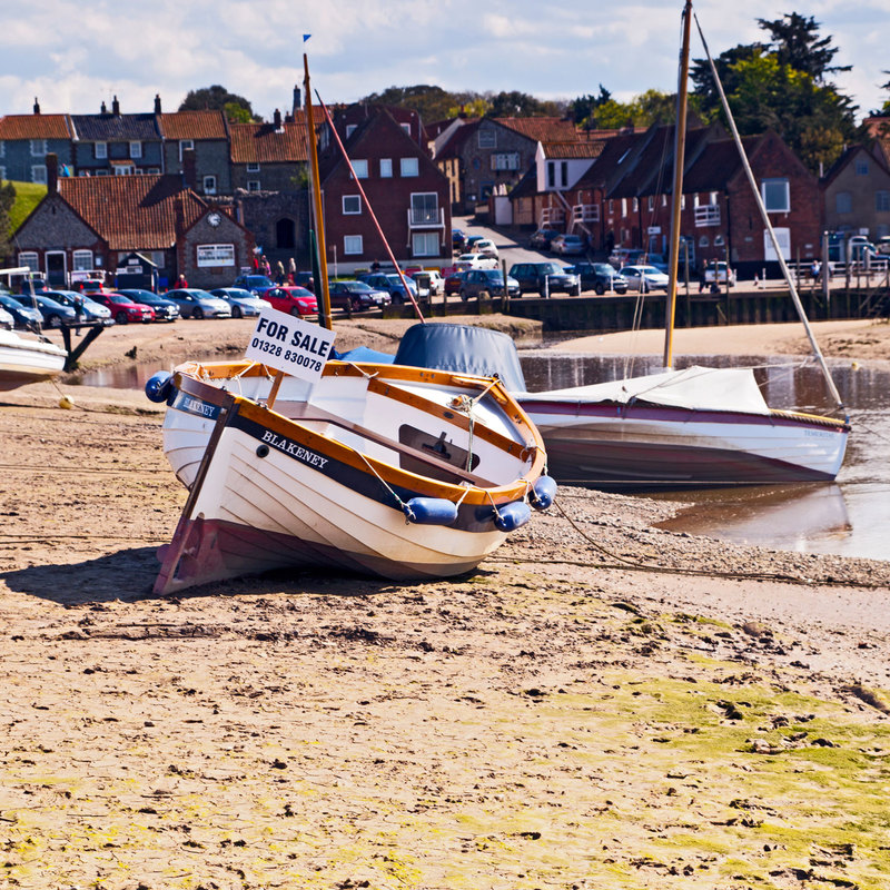 NFK_21411.jpg :: Blakeney Quay at low tide Norfolk