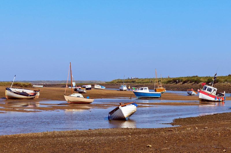 NFK_9101.jpg :: Low Tide at Burnham-Overy-Staithe Norfolk