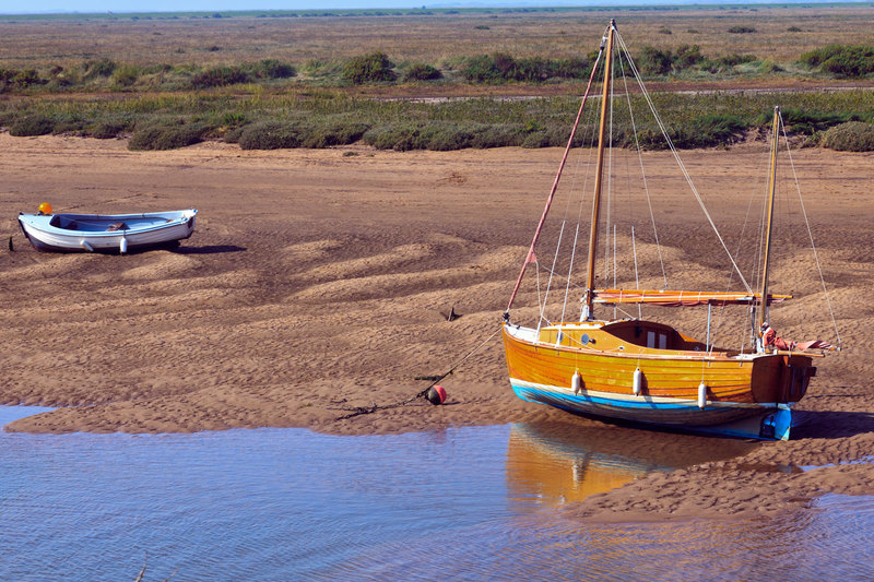 NFK_9112.jpg :: Low Tide at Burnham-Overy-Staithe Norfolk