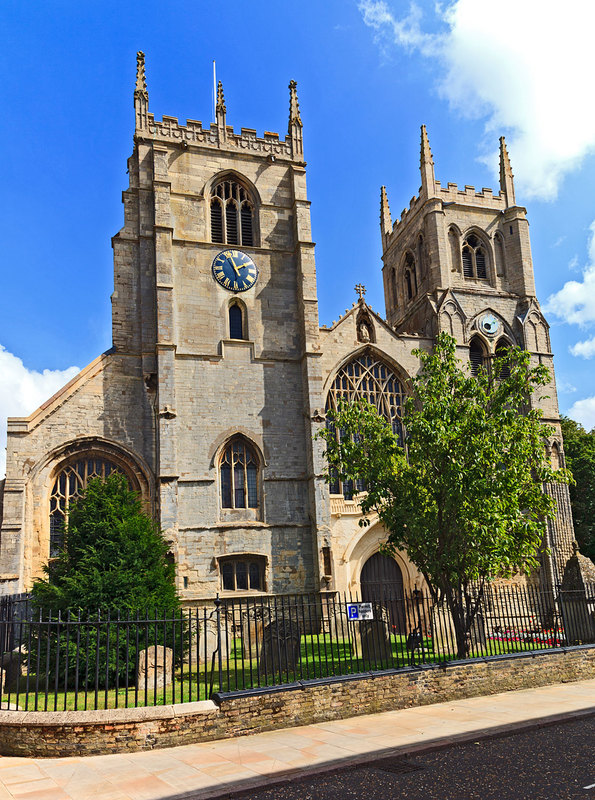 NFK20_004.jpg :: The Minster from St Margaret's Place, Kings Lynn, Norfolk, UK
