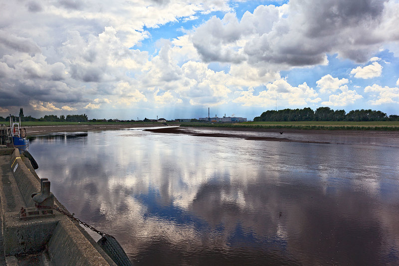 NFK20_017.jpg :: Great Ouse river at Kings Lynn, Norfolk, UK