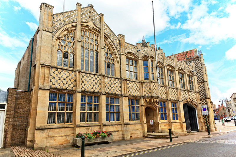 NFK20_035.jpg :: 19th century extension to Trinity Guildhall and Town Hall, Kings Lynn, Norfolk, UK