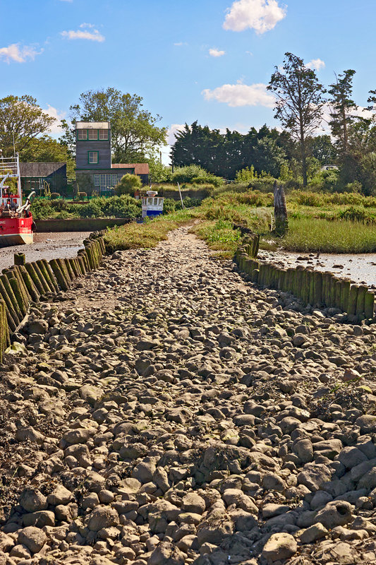 NFK20_061.jpg :: Raised path at Brancaster Staithe Harbour, Norfolk, UK
