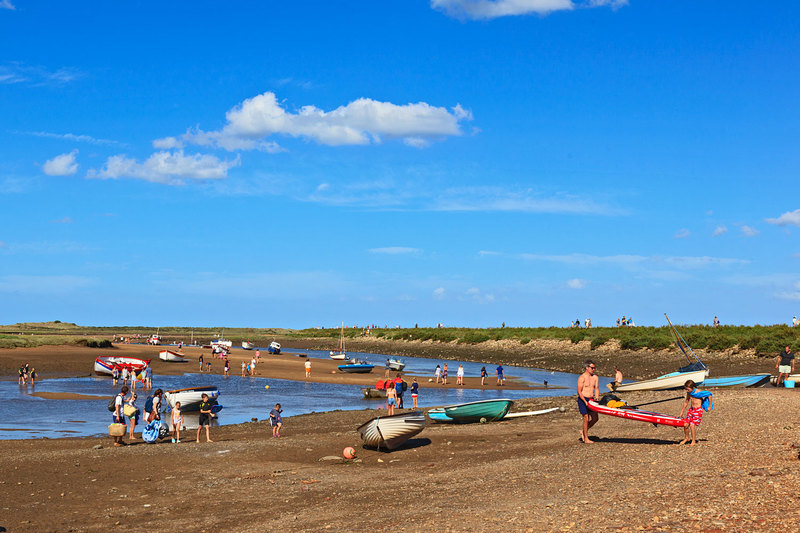 NFK20_094(1).jpg :: Busy Summer Day at Burnham-Overy-Staithe, Norfolk, UK