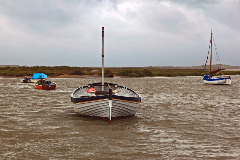 NFK20_099.jpg :: The creek at Burnham-Overy-Staithe ona dull day in September