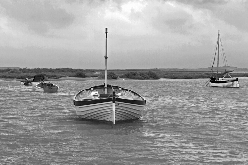NFK20_0992w.jpg :: The creek at Burnham-Overy-Staithe ona dull day in September