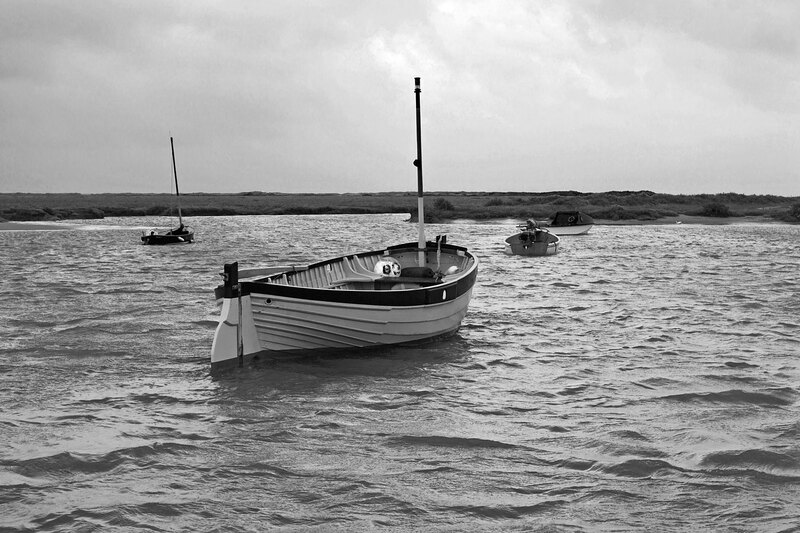 NFK20_1012w.jpg :: The creek at Burnham-Overy-Staithe ona dull day in September