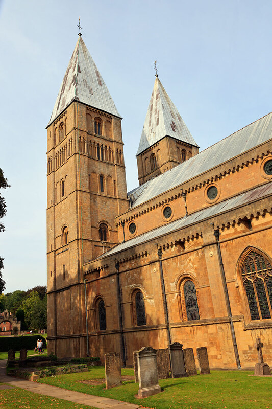 NSW21_014.jpg :: Southwell Minster twin Bell Towers