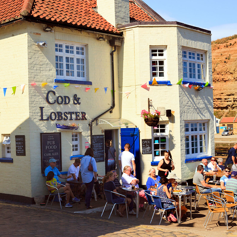 NYCS_18161.jpg :: Cod & Lobster Pub in Staithes North Yorkshire