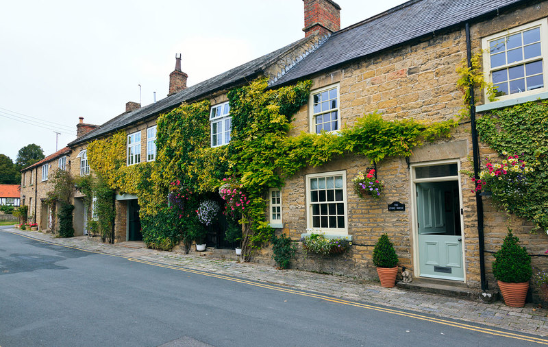 NYPT_1814(1).jpg :: Attractive Row of stone cotttages in Thornton-le-Beck