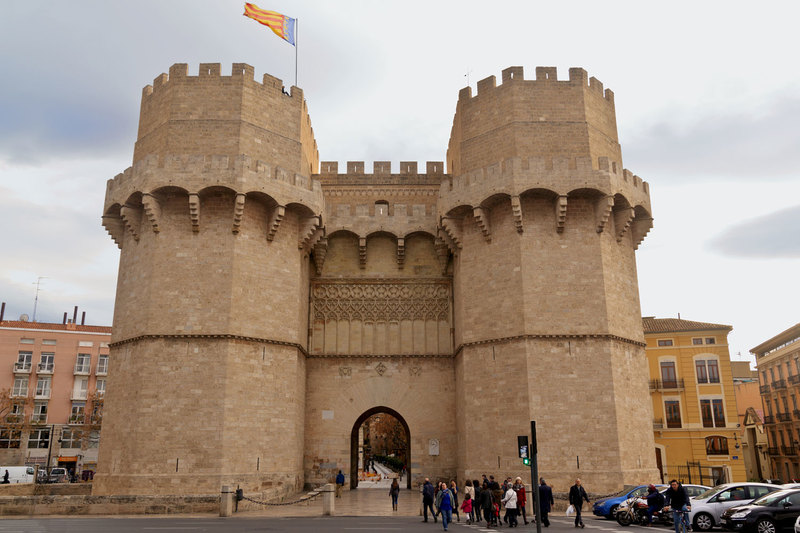 SPN_8100(1).jpg :: Torros De Sarranos City Gate entrance to Valencia Old Quarter