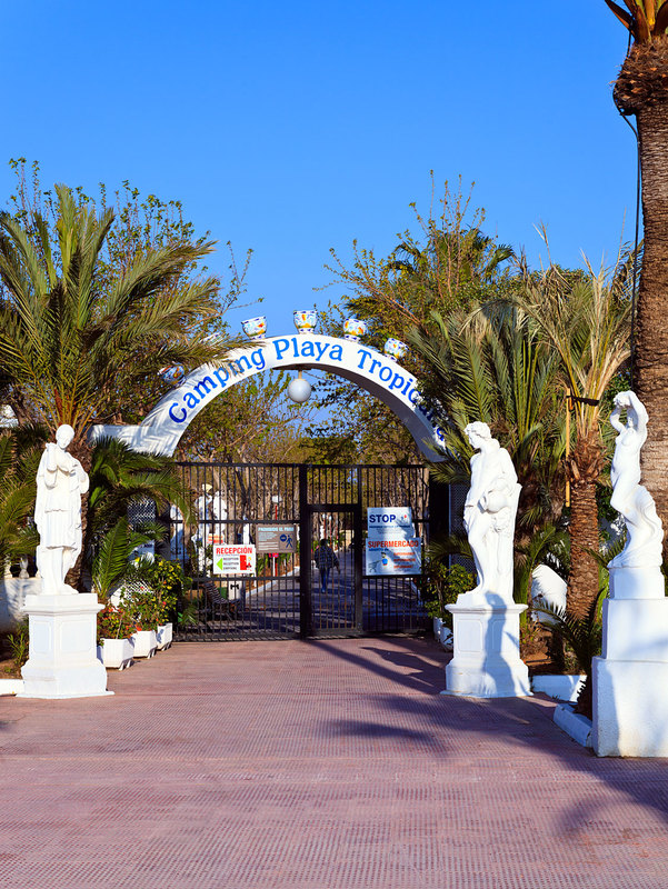 SPN_8273.jpg :: Entrance to Camping Playa Tropicana Alcossebre Costa de Azahar Spain