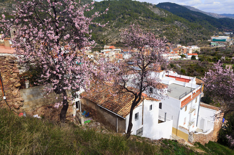 SPN_9310(1).jpg :: Eslida a Mountain Village in Parque Natural Serra d'Espada in the province of Castellon, Spain