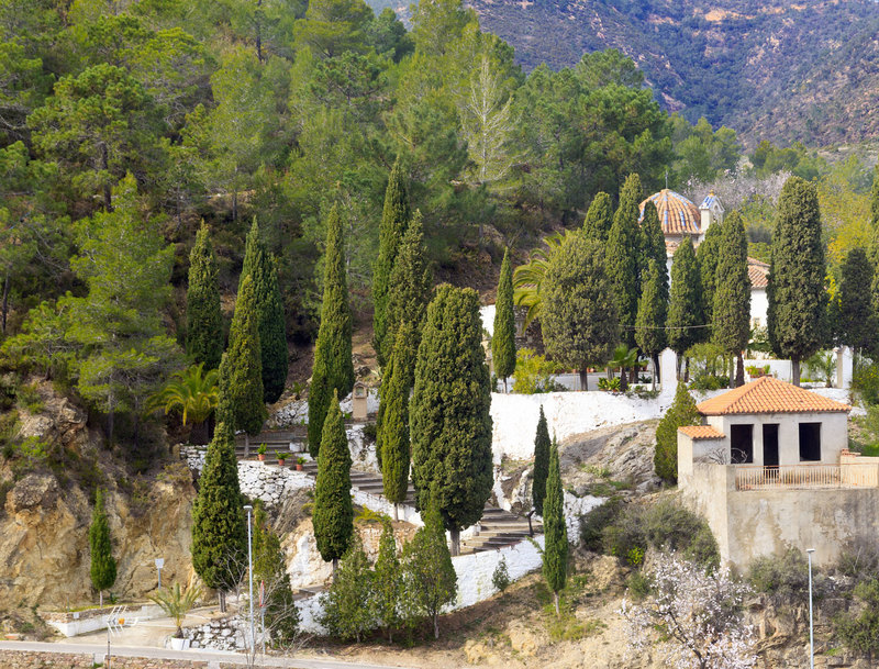 SPN_9311(1).jpg :: Ermita del Christo del Calvario in Eslida village in the province of Castellon, Spain