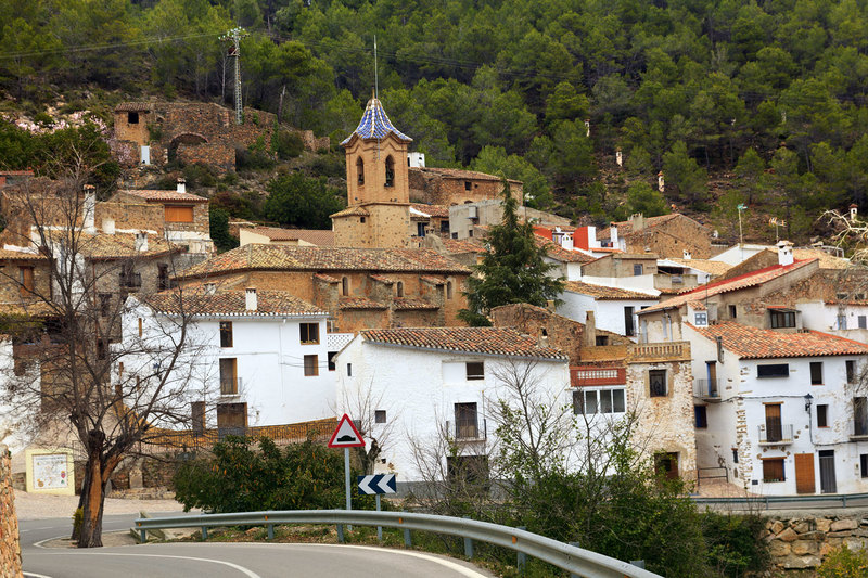 SPN_9314(1).jpg :: Alcudia de Veo a Mountain Village in Parque Natural Serra d'Espada in the province of Castellon, Spain